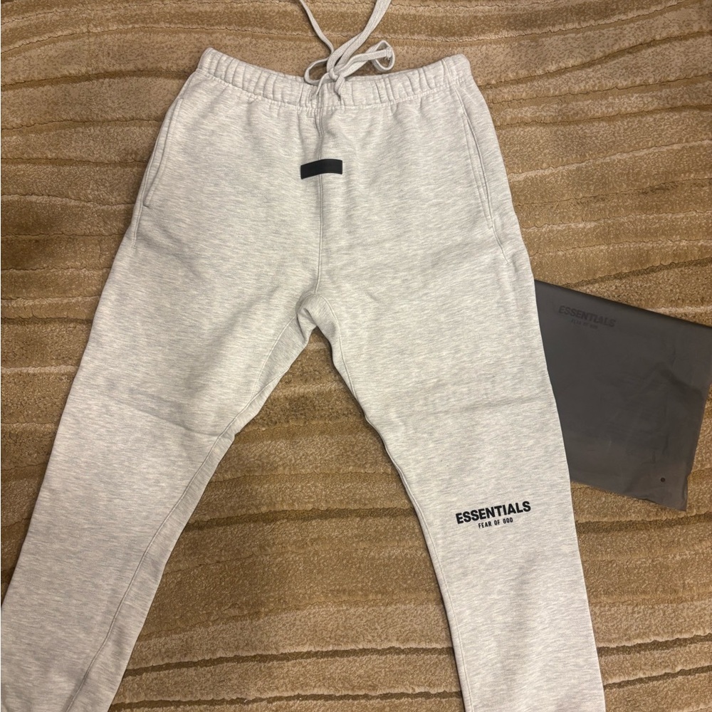 Essentials Light Gray Joggers